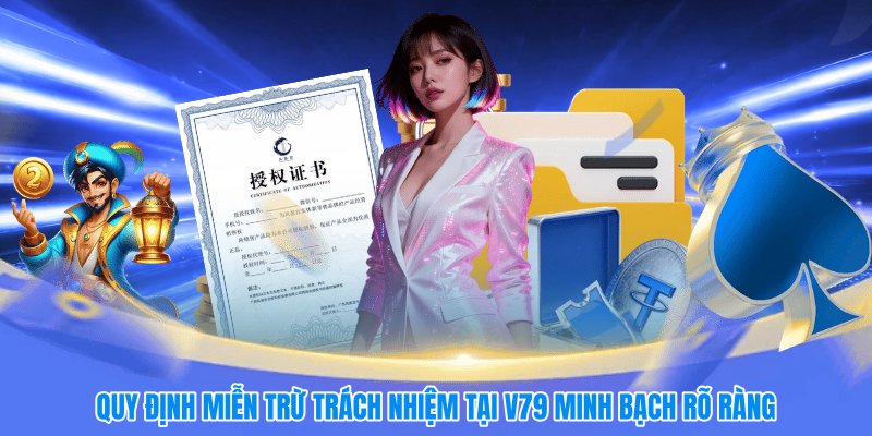 Quy định miễn trừ trách nhiệm minh bạch rõ ràng